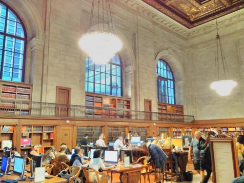 New York Public Library Lesesaal